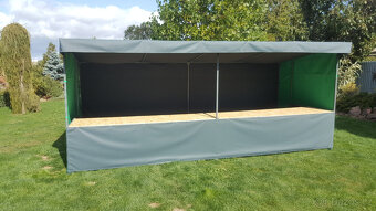 Prodejní stánek 200x400cm kompletní - 4