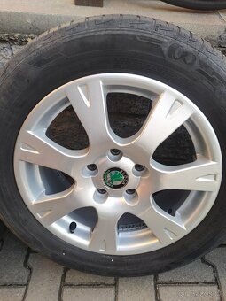 ALU disky Škoda originál 5x112 r16 - 4