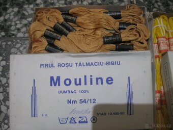 Vyšívací příze Mouline různobarené, melírované - 4