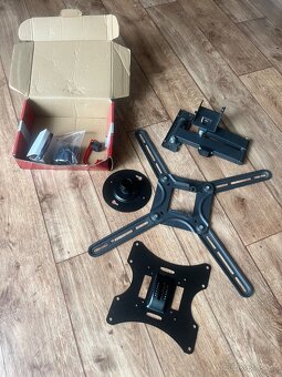 Držák TV Barkan 3420, 3420B - 4 pohybový do 400x400mm, 25kg, - 4