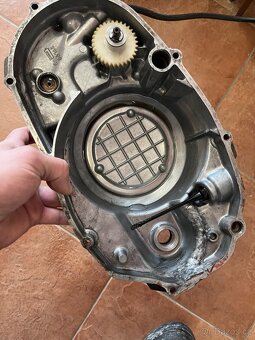 Yamaha Banshee spojkové víko, víko karteru - 4