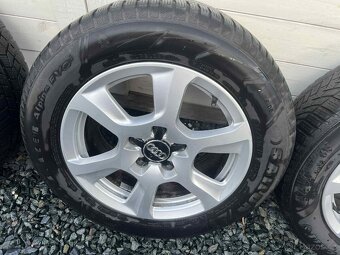 ORIGINÁL ALU KOLA AUDI 5x112 R16 ET45 + ZIMNÍ PNEU - 4