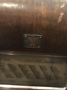 Staré rádio - dřevěné - 4