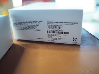 Apple Airpods Pro - orginální v perfektním stavu s fakturou - 4