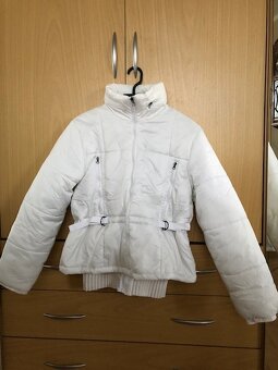 Bílá zimní bunda, TOP STAV, vel.M, zn.Bonprix - 4