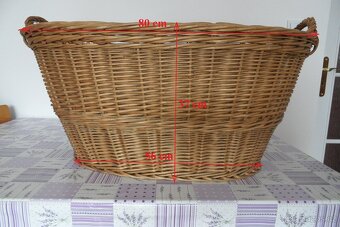 Proutěný koš na prádlo - 4