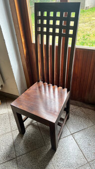 Židle z palisandového dřeva - 4