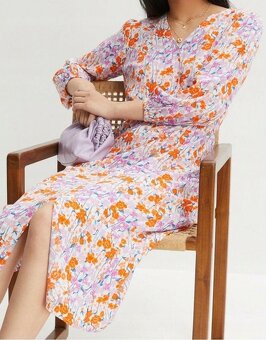 Krásné midi šaty 46/48 - 4