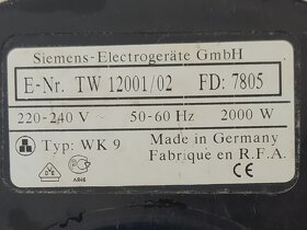 Rychlovarná konvice SIEMENS - 4