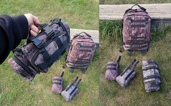 Velký taktický molle batoh 55 L - POUŽITÝ - 4