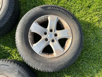 4 Kola - hlíníkové ráfky,pneu, 225/70R16 103H Toyota/Suzuki - 4