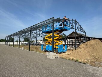 OCELOVA KONSTRUKCE HALY- MONTOVANÁ HALA 12x 30x 6m - 4
