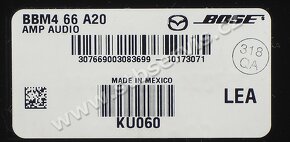 Zesilovač Bose Mazda 3, 6, CX-5, MX-5, RX-8 - 4