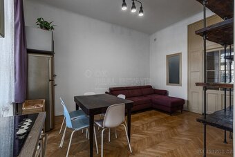 Pronájem bytu 2+kk, 60m2, zařízený, ul. Šumavská, Praha 2 - 4