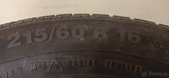 Continental 215/60 R16 95V 5,5 - 6,5 mm - 4