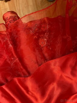 Šaty na maturní ples/ věneček - 4