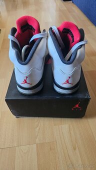 Nike Air Jordan 5 Retro White Cement velikost 44 - 4
