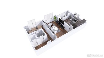 Prodej 2+1, Ostrava - Hrabůvka, ul. Fr. Hajdy, lodžie, 52 m2 - 4