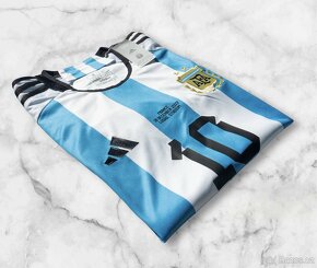 Fotbalový dres Argentina 2022 Lionel Messi vel. L - 4