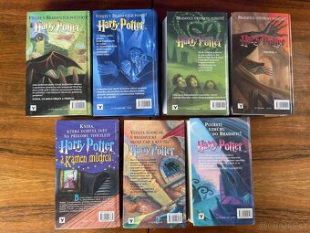 Harry Potter - 1. vydání - 7 knih - 4
