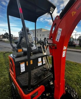 minibagr, motor Kubota, pásový bagr, bagřík, rypadlo - 4