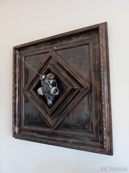 STEAMPUNK RECYCLE ART - PATINOVANÝ KOV. AUTORSKÁ TVORBA - 4