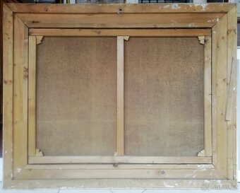 obraz romantická horská krajina - E. Pauly - 4