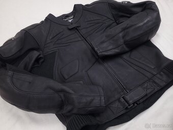 Probiker PRX Black kožená pánska moto kombinéza 56 2XL/XL - 4