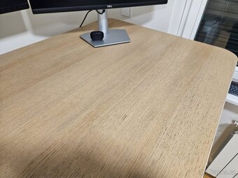 IKEA Bekant – elektrický polohovateľný stôl 160×80 cm (biela - 4