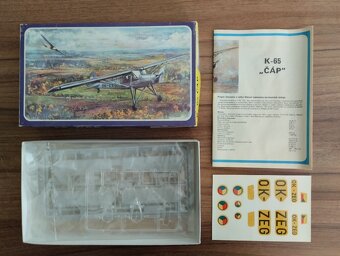 Modely letadel, plastové stavebnice. - 4