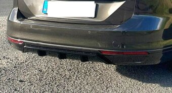 Športový difuzor na zadný nárazník pre VOLKSWAGEN - 4