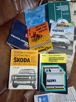 Automobilové knihy mix - 4