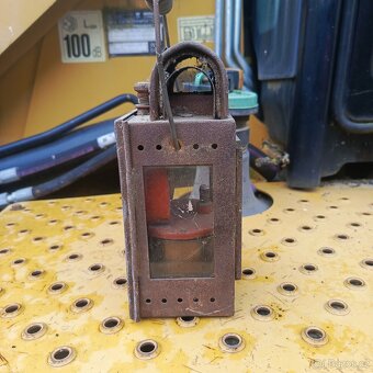 Karbidová drážní lampa - 4