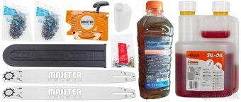 Ruční motorová pila 5,7HP s příslušenstvím - 4