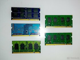 RAM do NTB 8GB, 2GB a 3x 1 GB - 4