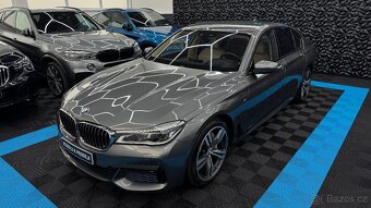 BMW 740d xDrive,G11,M paket,ČR,TOP STAV,aktivní výfuk - 4