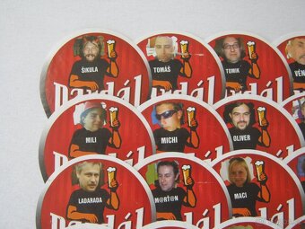55x pivní etikety PARDÁL České Budějovice Budvar rok 2011 - 4