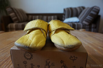 barefoot capáčky FRODDO PREWALKERS YELLOW vel. 22 - 4