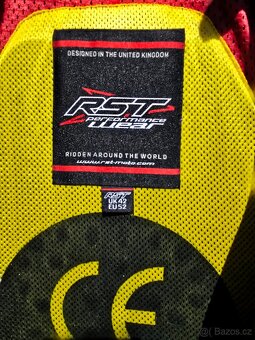 RST kožená bunda Tractech Evo, zeleno/černá vel. 52 - 4
