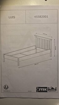 Postel 90x200cm - 4