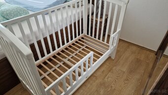 Dětská postýlka 120x60 s šuplíky - 4