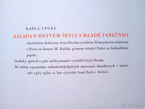 Karel Leger – BALADA O MRTVÉM ŠEVCI A MLADÉ TANEČNICI - 4