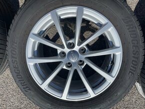Alu kola originál Audi s letní pneu 225/60/17 - 4