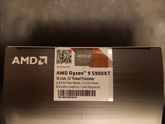 Procesor AMD Ryzen 9 5900XT se zárukou - 4