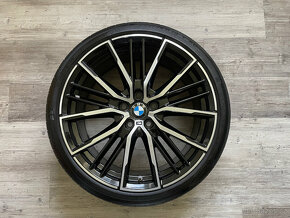 Letní ALU BMW M Sport 552M R19 vč. pneu, TMPS a krytek - 4