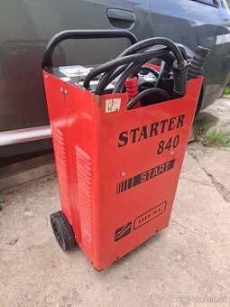 Usměrňovač, nabíječka auto se startérem pro baterie 12V 24V - 4