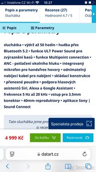 Sluchatka Sony ULT WEAR - 4