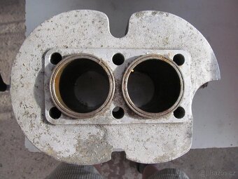 Jawa 500 OHC válce 02 po výbrusu a 00 šnek 65,00 mm - 4
