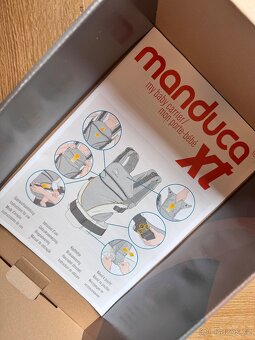 Dětské nosítko MANDUCA XT, zelená - 4