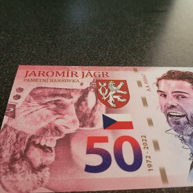Krásná polymerová bankovka Jaromír Jágr - 4